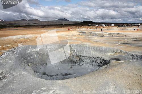 Image of Iceland - mud pool