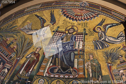 Image of Jesus Christ mosaic