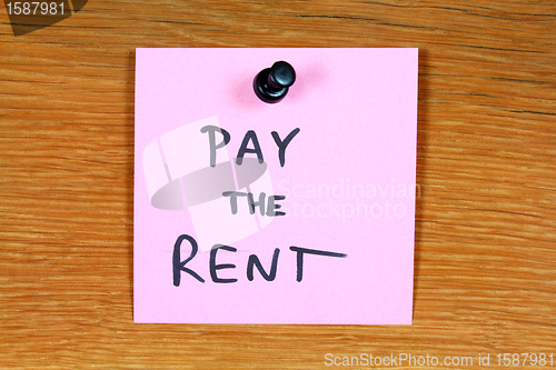 Image of Pay the rent