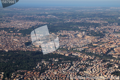 Image of Rome aerial view