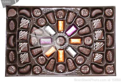 Image of Box of chocolate candy