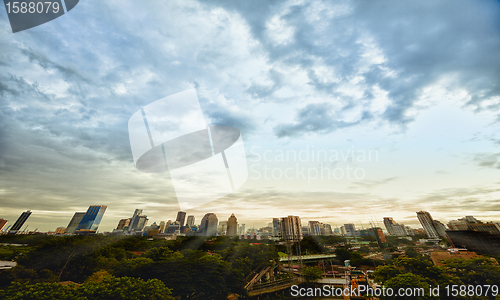 Image of Evening metropolis - Bangkok