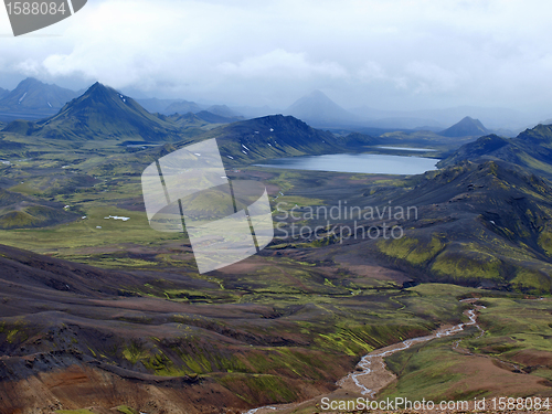 Image of Lake Alftavatn, Iceland