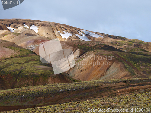 Image of Landmannalaugar Rhyolite hill, Iceland