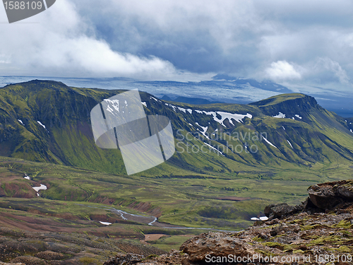 Image of Glacier Myrdalsjokull, Iceland