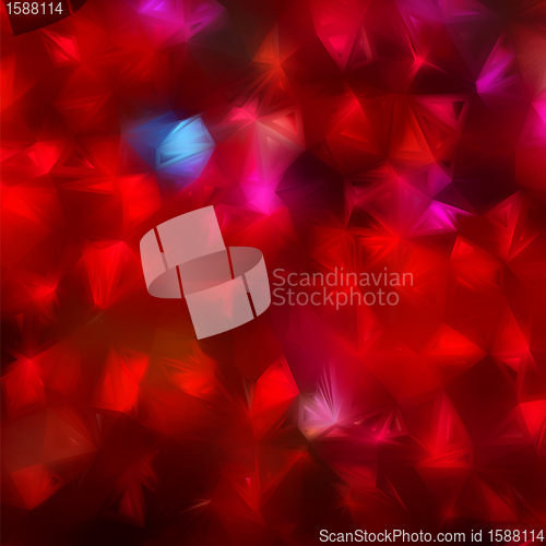 Image of Glow multicolor mosaic background. EPS 8