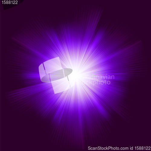 Image of Lens flare vector background. EPS 8