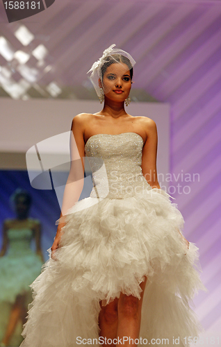 Image of Wedding dresses fashion show 