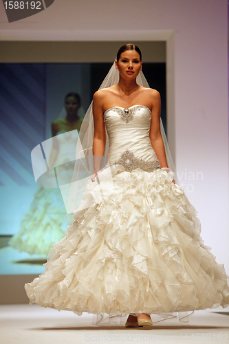 Image of Wedding dresses fashion show 