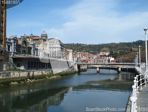 Image of Bilbao, Puente del Arenal, Spain.