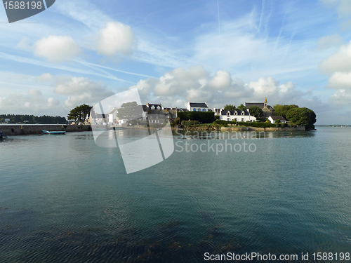 Image of Saint Cado islet, France