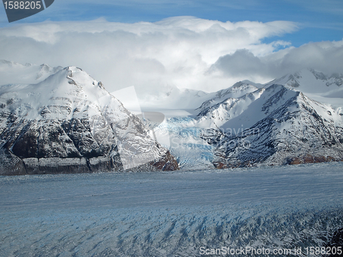 Image of Torres del Paine in fall, Chile.