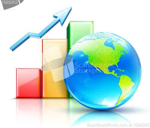 Image of global business concept