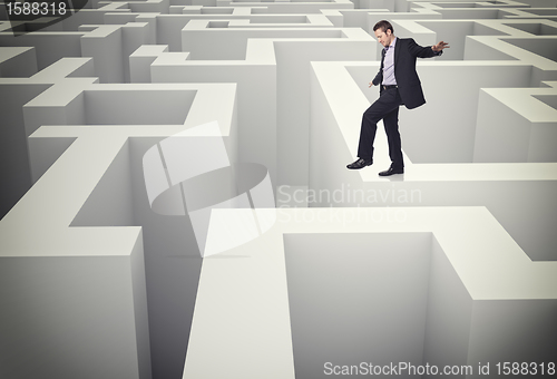 Image of walk on maze