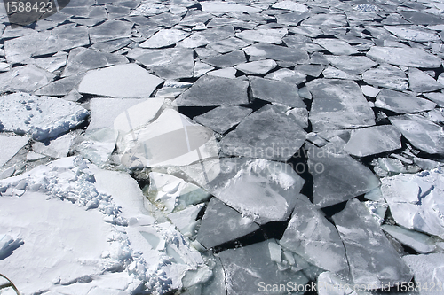 Image of Sea ice on Antarctica