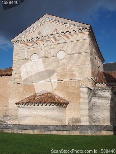 Image of Saint John Baptistery, Poitiers, France.