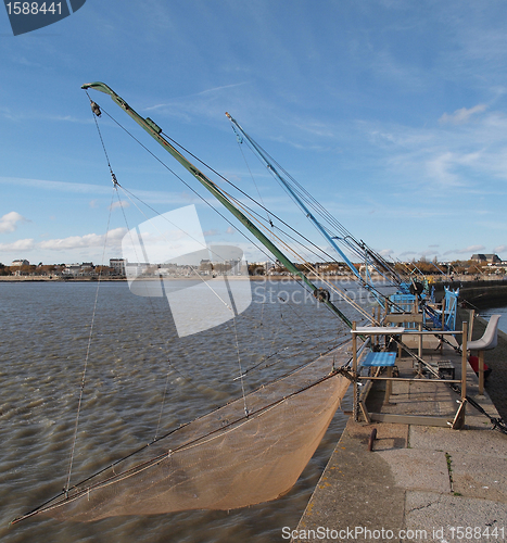 Image of Harbor fishing, Saint Nazaire.