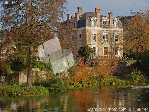 Image of Juigne sur Sarthe house, France.