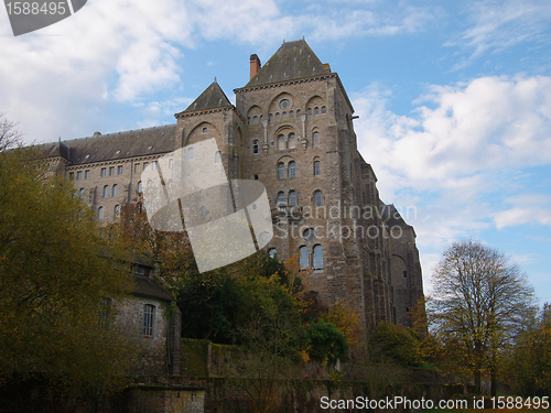 Image of Solesmes Abbey, France.