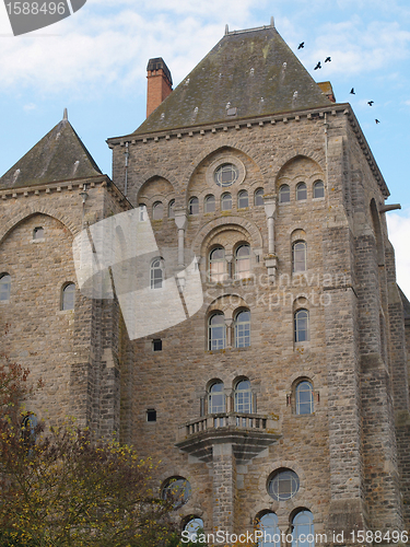 Image of Solesmes Abbey, France.