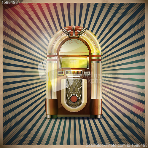 Image of classic juke box