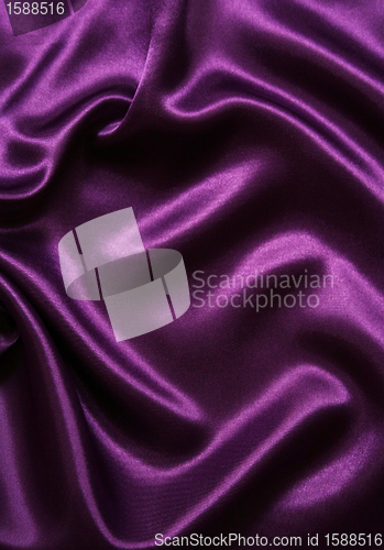 Image of Smooth elegant lilac silk can use as background Smooth elegant l
