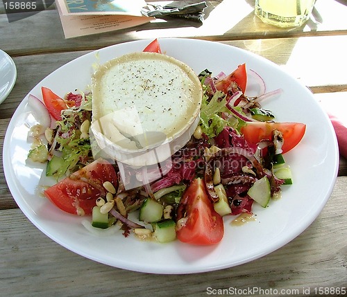 Image of Colourful food. Salad.