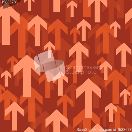 Image of flying arrow seamless background pattern