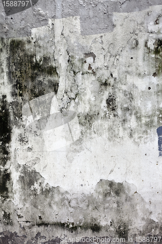 Image of Grunge cracked concrete wall