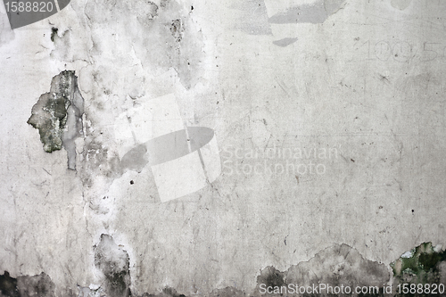 Image of Grunge cracked concrete wall