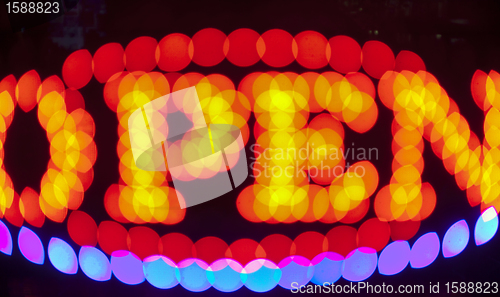 Image of artistic bokeh background with space for design