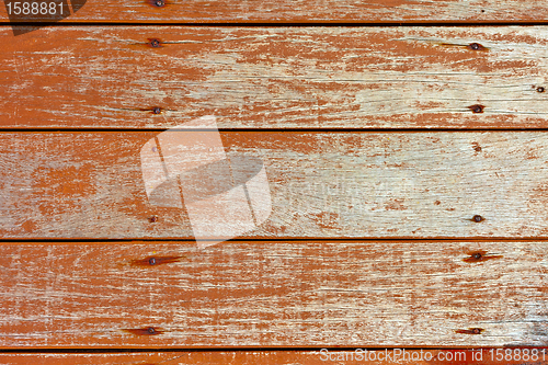 Image of old, grunge wood panels used as background