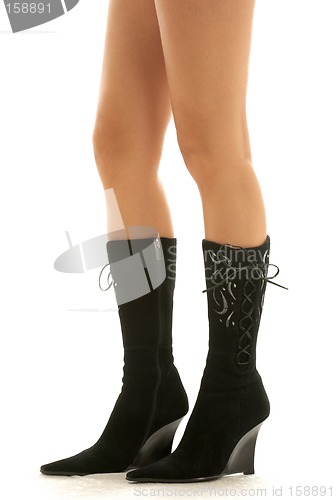 Image of black boots