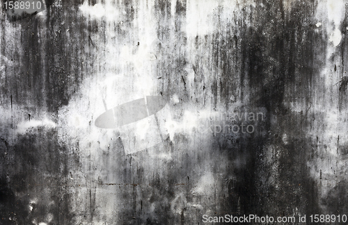 Image of Grunge cracked concrete wall