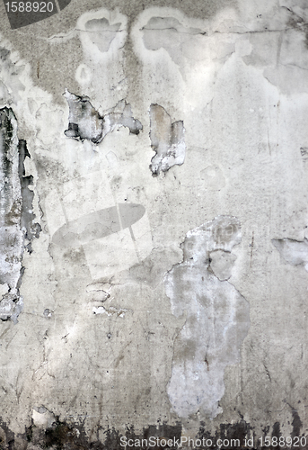 Image of Grunge cracked concrete wall