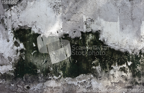 Image of Grunge cracked concrete wall