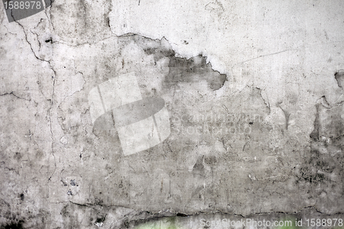 Image of Grunge cracked concrete wall