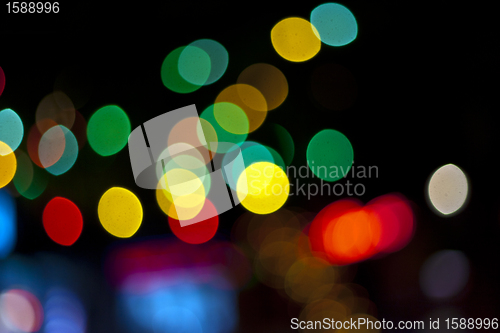 Image of artistic bokeh background