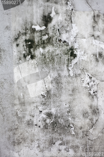 Image of Grunge cracked concrete wall