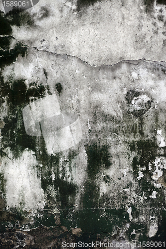 Image of Grunge cracked concrete wall