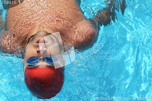 Image of Male Swimmer