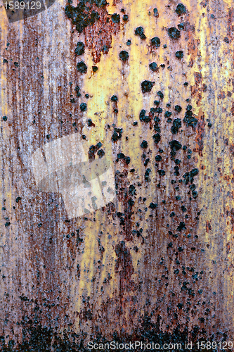 Image of Abstract old rusty metal background