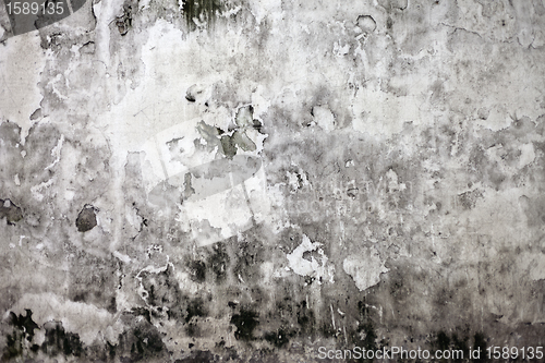 Image of Grunge cracked concrete wall