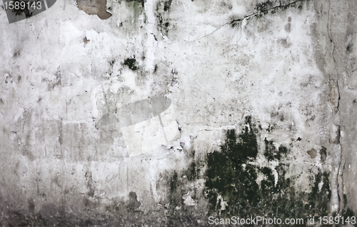 Image of Grunge cracked concrete wall