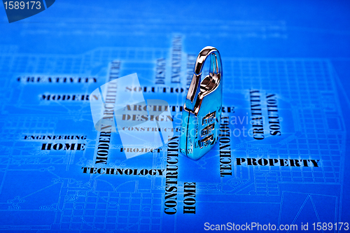 Image of access code for high-tech