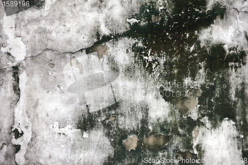 Image of Grunge cracked concrete wall