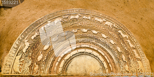 Image of Moon stone, Anuradhapura, Sri Lanka