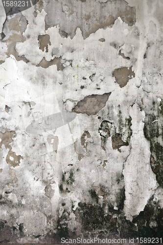 Image of Grunge cracked concrete wall