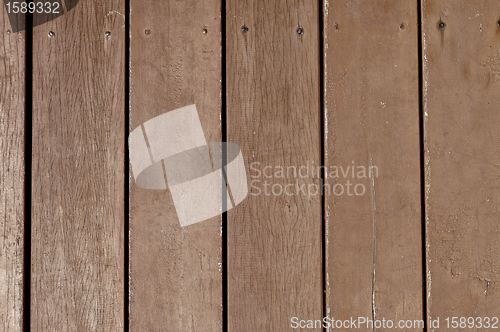 Image of old, grunge wood panels used as background