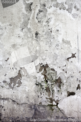 Image of Grunge cracked concrete wall